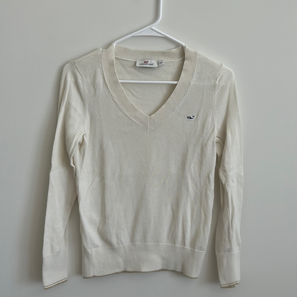 Vineyard Vines Heritage V-Neck Sweater